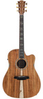 Cole Clark FL3EC BLBL All Blackwood Ebony