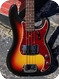 Fender Precision Bass 1966 Sunburst Finish