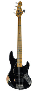 Sandberg California Ii Tm 5 String Black Hardcore Aged