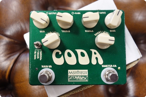 Montreux Montreux Stomp Box Coda Overdrive Booster