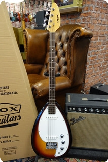 Vox Vox V MK3 B Teardrop 3 Tone Sunburst Bass 0 Bass For Sale Dirk Witte