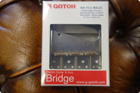 Gotoh Gotoh Bs Tc1 Ac Gotoh Master Relic Collection Bridge For E Guitar, Teaser