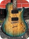 Warrior Guitars Isabella Special Order 2010 Turquoise Sunburst