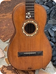 No Name Parlor Guitar 1900 Natural Finish