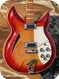 Rickenbacker 381 Prototype 1969 Fireglo Finish