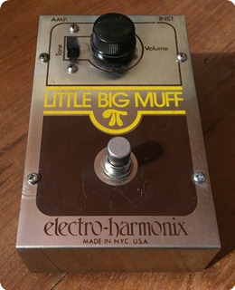 Electro Harmonix Little Big Muff Pi 1977 Metal Box Effect For Sale 