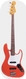 Fender Jazz Bass '62 Reissue 2016-Fiesta Red