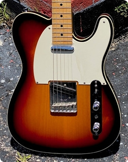 Chandler Warmoth Telecaster Custom Replica  1989 Sunburst Finish