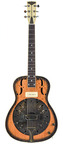 Amistar Resophonic Delta Queen Duotone Sunburst 2008