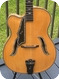 Boz0 Arch Top Left-Handed 2000-Blonde Finish