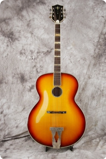 Glassl Hopf Archtop S Sunburst Guitar For Sale Vintage Guitar