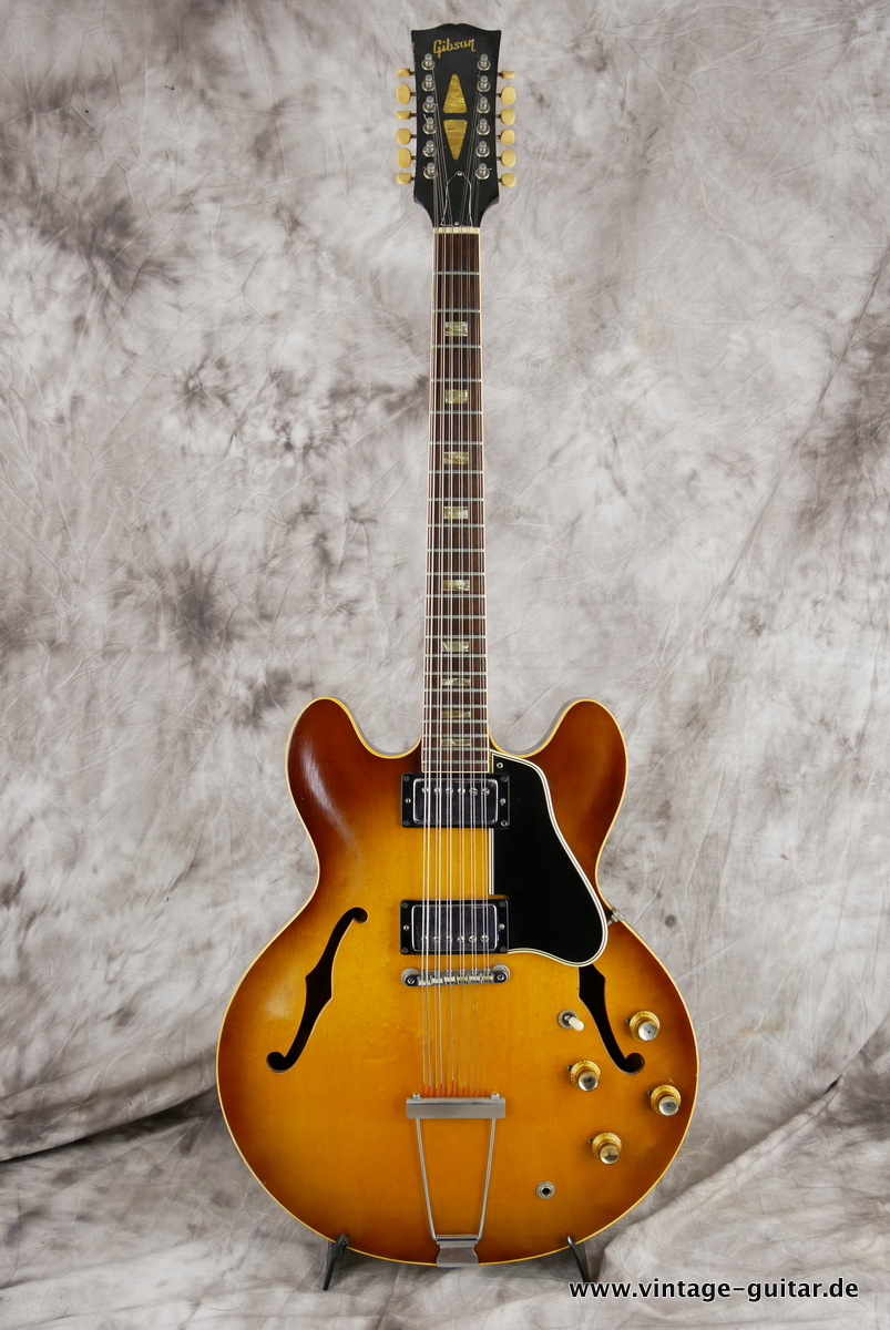 Gibson ES 335/12 1965 Sunburst Guitar For Sale Vintage Guitar Oldenburg