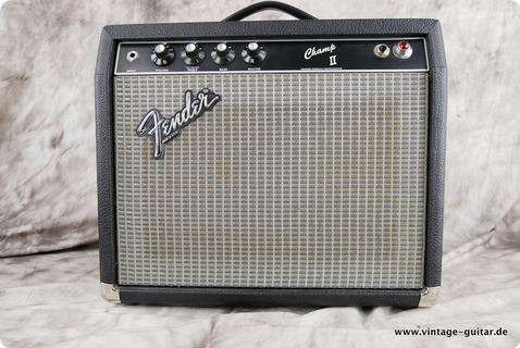 Fender Champ Ii 1982 Black