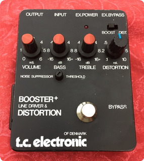 Tc Electronic Booster Line Driver & Distortion 1990