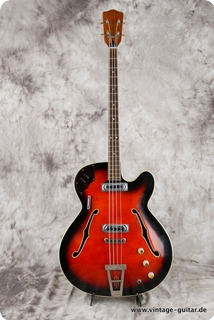 Framus Star Bass 1966 Red Burst