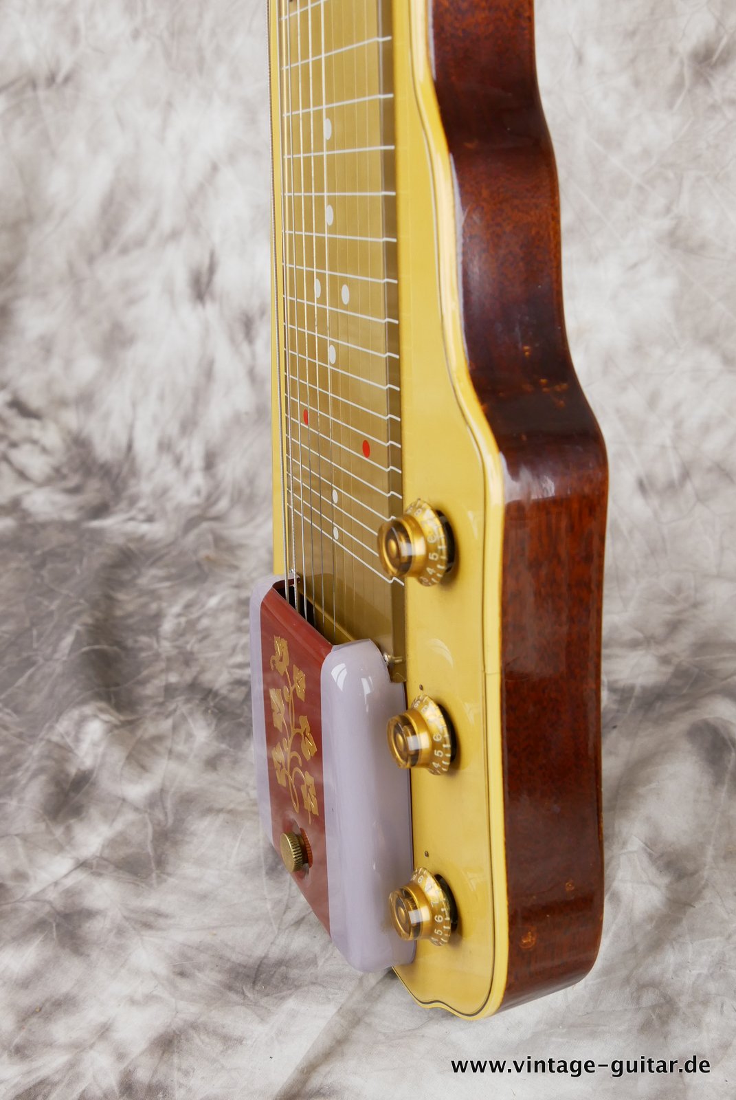 Gibson Ultratone Lap Steel 1958 Gold Top Guitar For Sale Vintage Guitar Oldenburg 8264