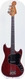 Fender Musicmaster Bass 1981-Wine Red