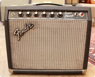 Fender 1982 Super Champ 18 Watt 1x10 1982 Amp For Sale Oscar Guitars