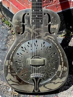 National Guitars Style O  1934 Nickel Plated 