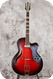 Bauer Archtop With Cutaway-Red Sunburst