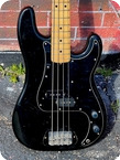 Fender Precision Bass 1979 Black Finish