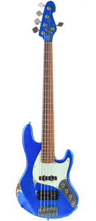 Sandberg California Ii Tm 5 String Hardcore Aged Lake Placid Blue