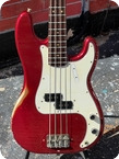 Fender Precision Bass 1966 Candy Apple Red Metallic Finish
