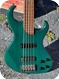 Rick Turner Electroline 5 String Bass 2000 See thru Green Finish