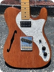 Fender Telecaster Thinline 1968 Natural Mahogany Finish