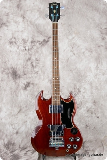 Gibson Eb 3 1967 Cherry Red