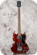 Gibson EB 3 1967 Cherry Red