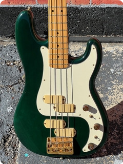 Fender Precision Elite Ii Bass 1983 See Thru Green Finish 