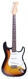 Fender Custom Shop 60's Duo Tone Strat Relic Abby PUs 2012-Sunburst