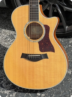 Taylor 612 CE 2001 Natural Finish Guitar For Sale Guitarbroker