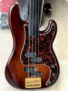 Fender Precision Elite Ii Fretless Bass 1983 Sunburst Finish