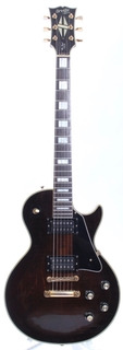 Orville By Gibson Les Paul Custom Bavarian Makeover 1990 Dark Burst