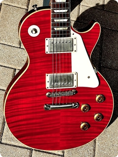 Gibson Les Paul Std. R9 '59 Reissue 2010 See Thru Cheery Red