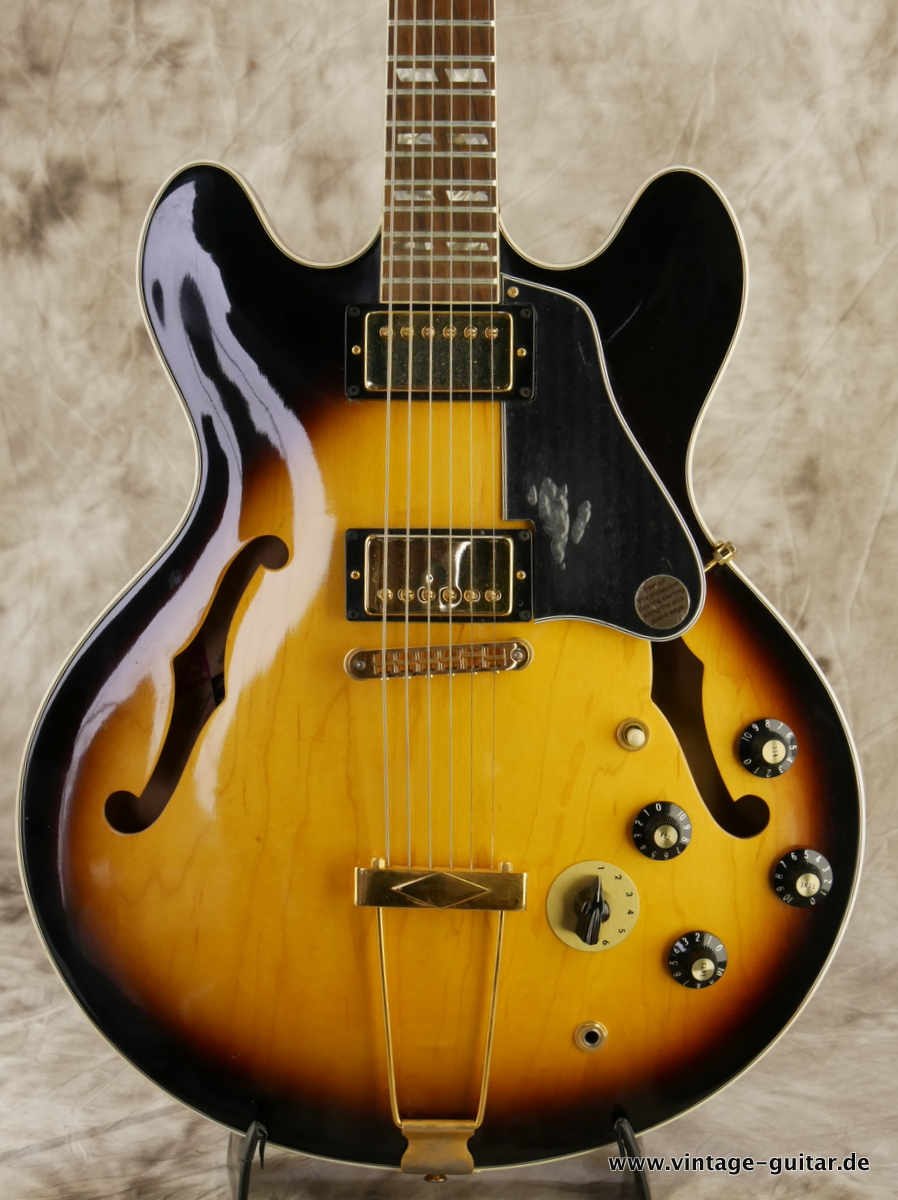 Gibson ES 345 Stereo 1973 Sunburst Guitar For Sale Vintage Guitar Oldenburg