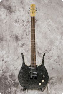 Danelectro Guitarlin Longhorn Black Sparkle