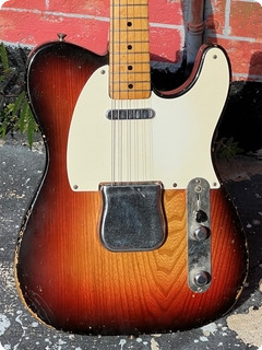 Fender Telecaster  1954 Sunburst Finish