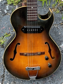 Gibson Es 140 3/4 1951 Sunburst Finish