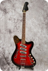 Framus-Framus Television 5/116-54 Black Rose-1964-Red Burst