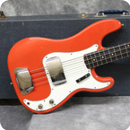 Fender Precision 1961 Fiesta Red Refinish