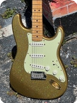Fender-Stratocaster Custom Ltd. Run-2016-Gold Sparkle 