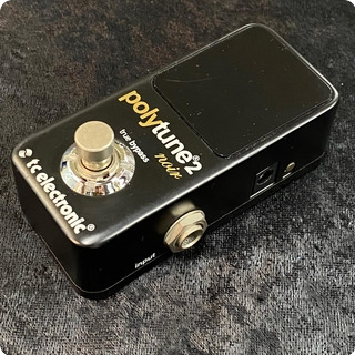 T.c. Electronic Polytune 2 Black 2010