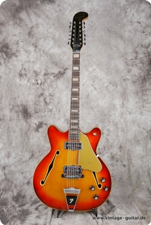 Fender Coronado Xii 1966 Sunburst