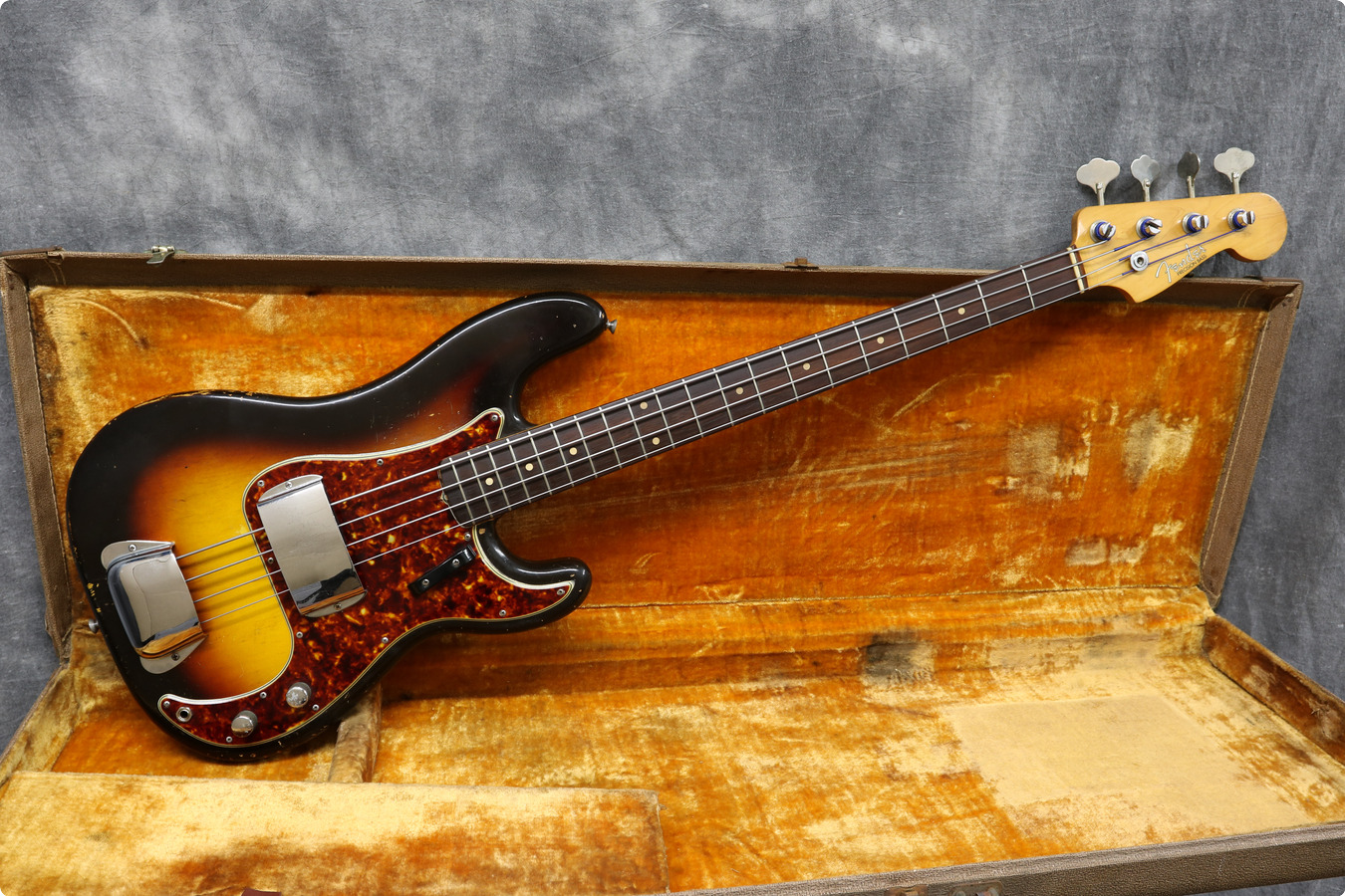 Fender Precision 1960 Sunburst Bass For Sale Andy Baxter Bass & Guitars Ltd