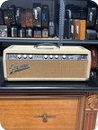 Fender Bassman 6G6 Amp Head 1963 Rough White Tolex
