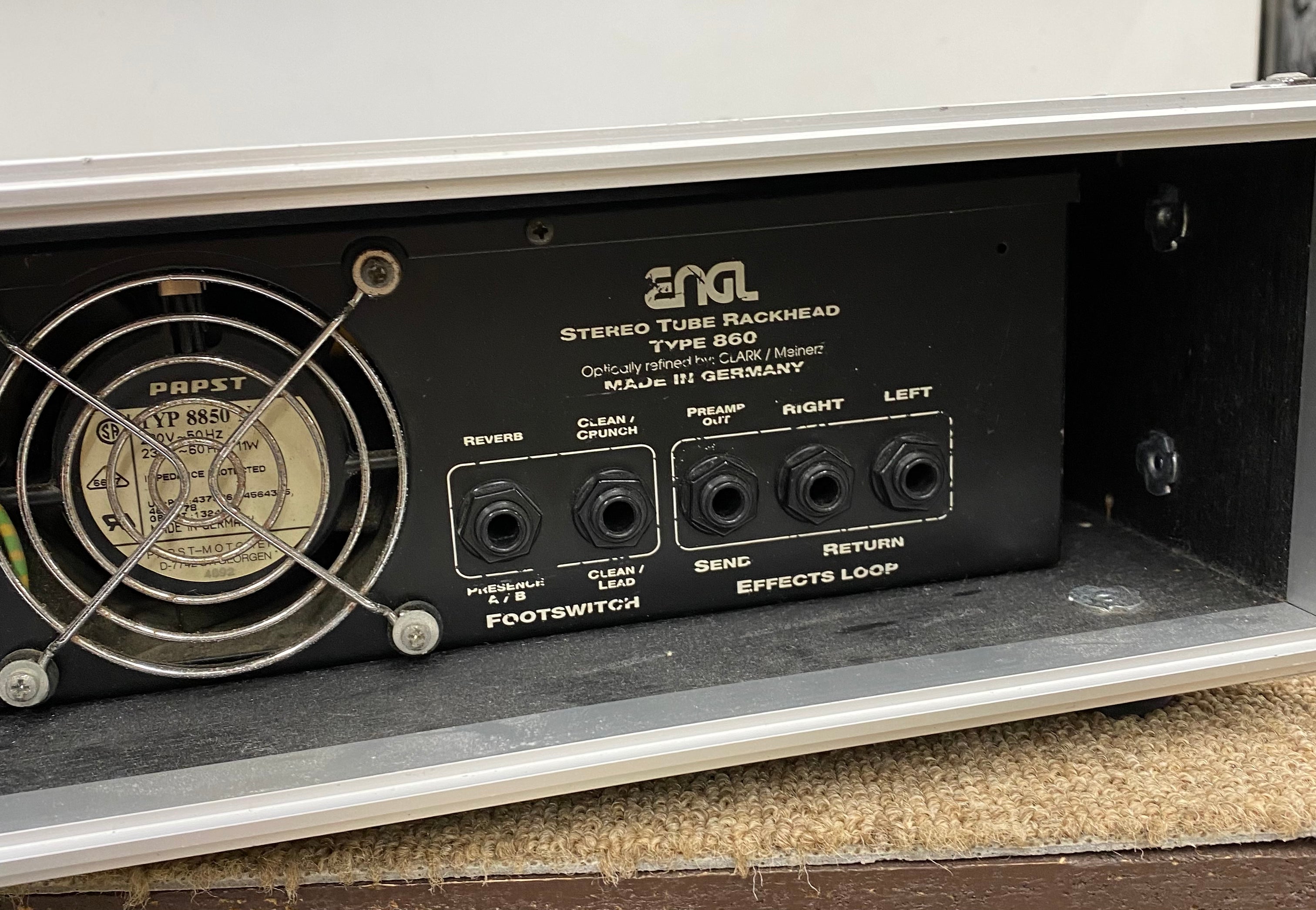 ENGL TUBE RACKHEAD 860 / Almor 2U Case 0 Amp For Sale TCGAKKI