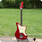 Fender-Jazzmaster -1964-Candy Apple Red 